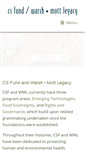 Mobile Screenshot of csfund.org